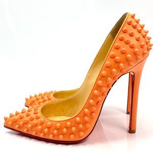 red heels with spikes